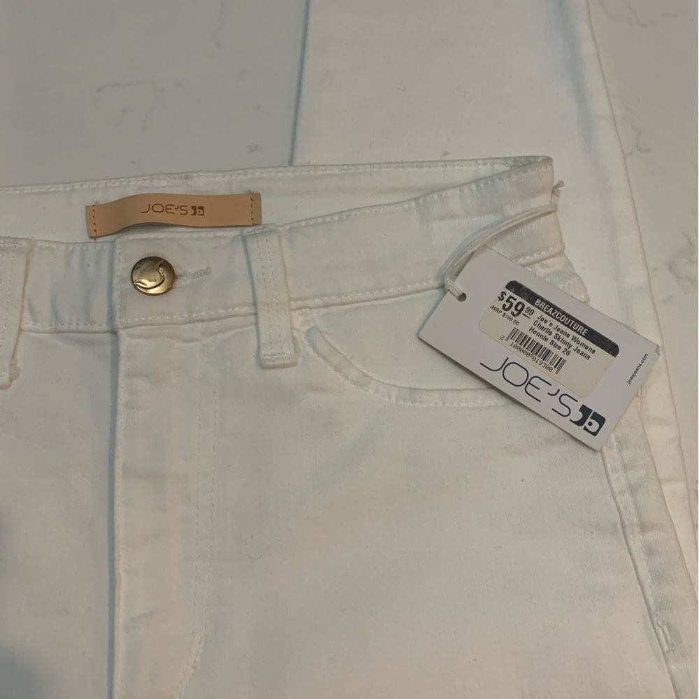 Joe’s Jeans white denim